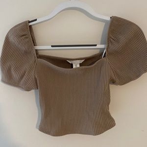 H&M Ribbed Crop NWT